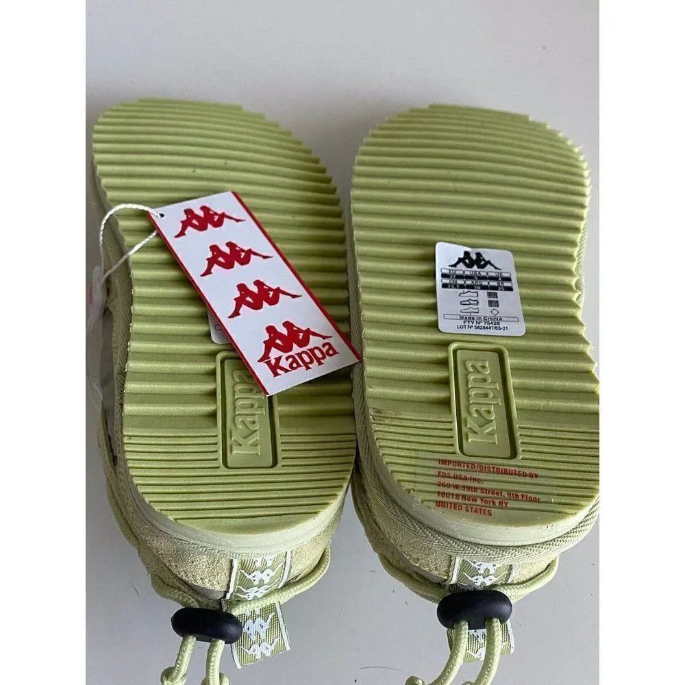 KAPPA Authentic MULE 3 Slip On Sandals Sage Green Unisex Men’s Sz 5 Women’s 6.5 - Picture 9 of 9